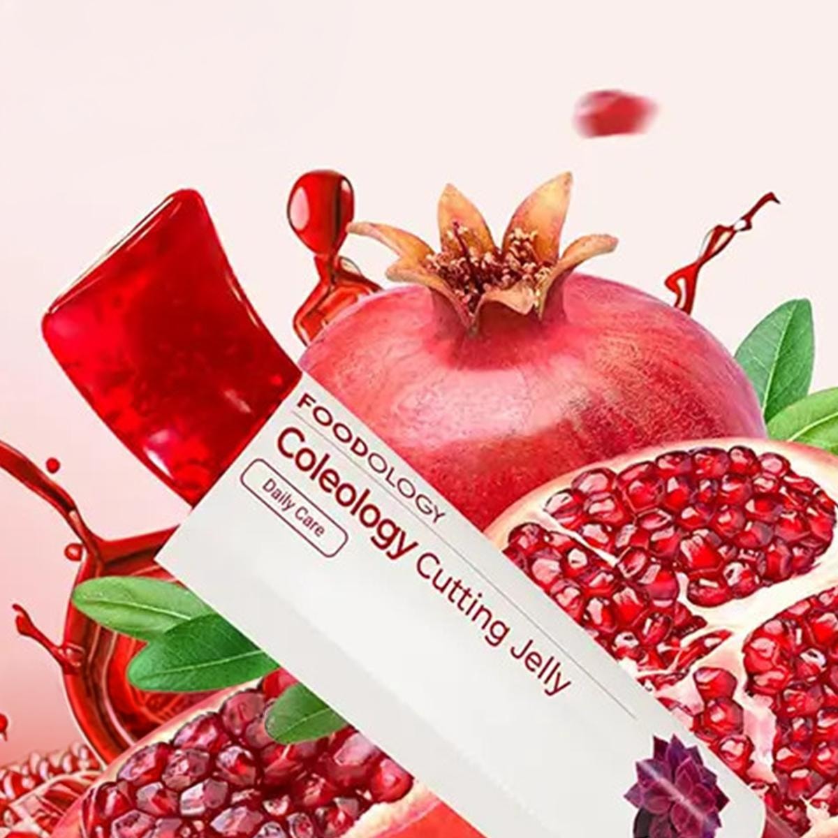 Coleology Cutting Stick Jelly (Pomegranate) 25g x 10 sticks