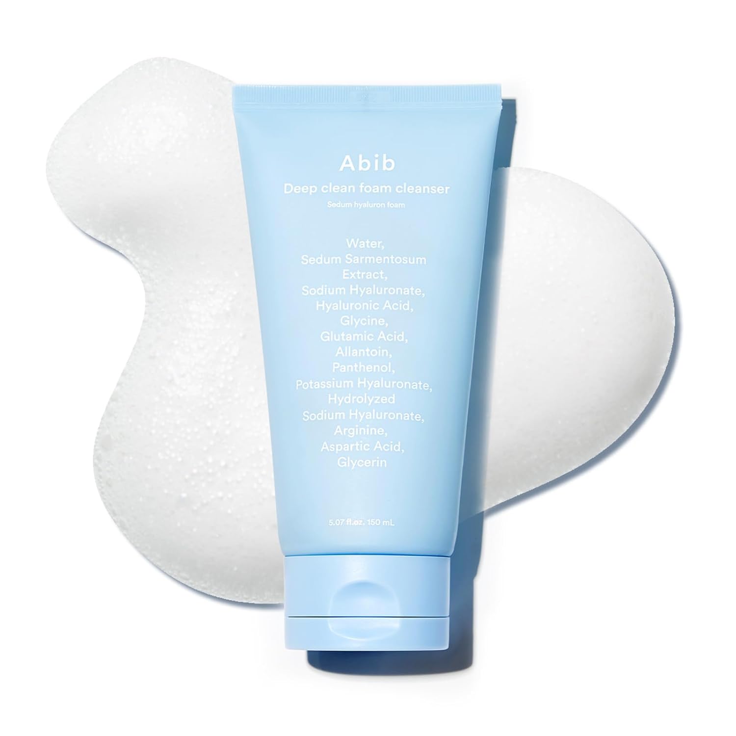 Abib Deep Clean Foam Cleanser Sedum Hyaluron Foam 5.07 fl. oz
